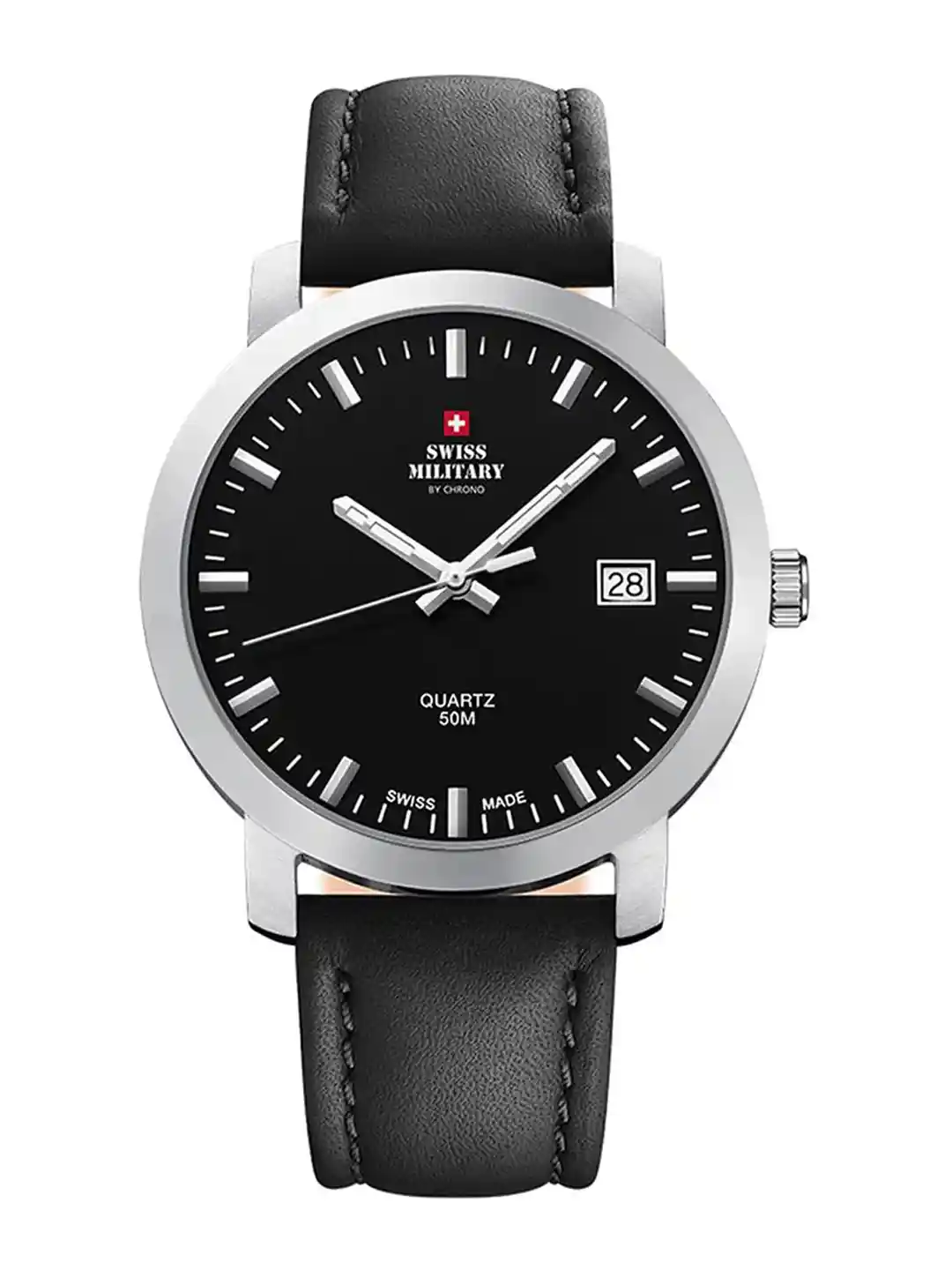 Buy Swiss Military by Chrono Men Black Dial Swiss Made Watch