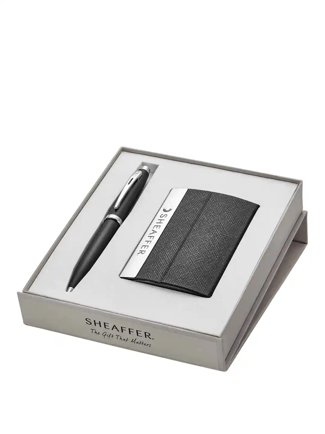 Buy Sheaffer Black Chrome Trim G9317 Ballpoint Pen with Business