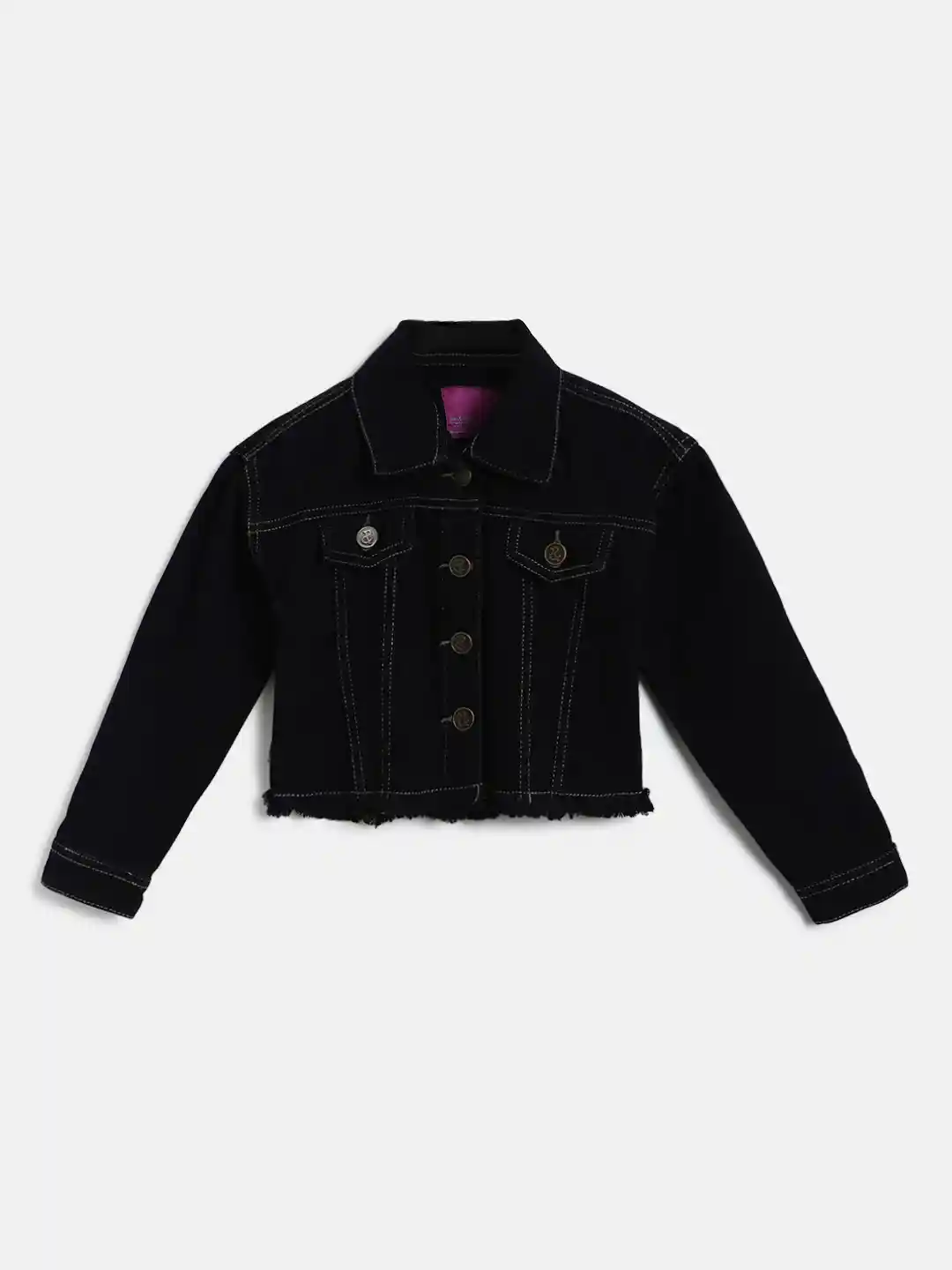 Buy TALES STORIES Girls Lightweight Cotton Denim Jacket