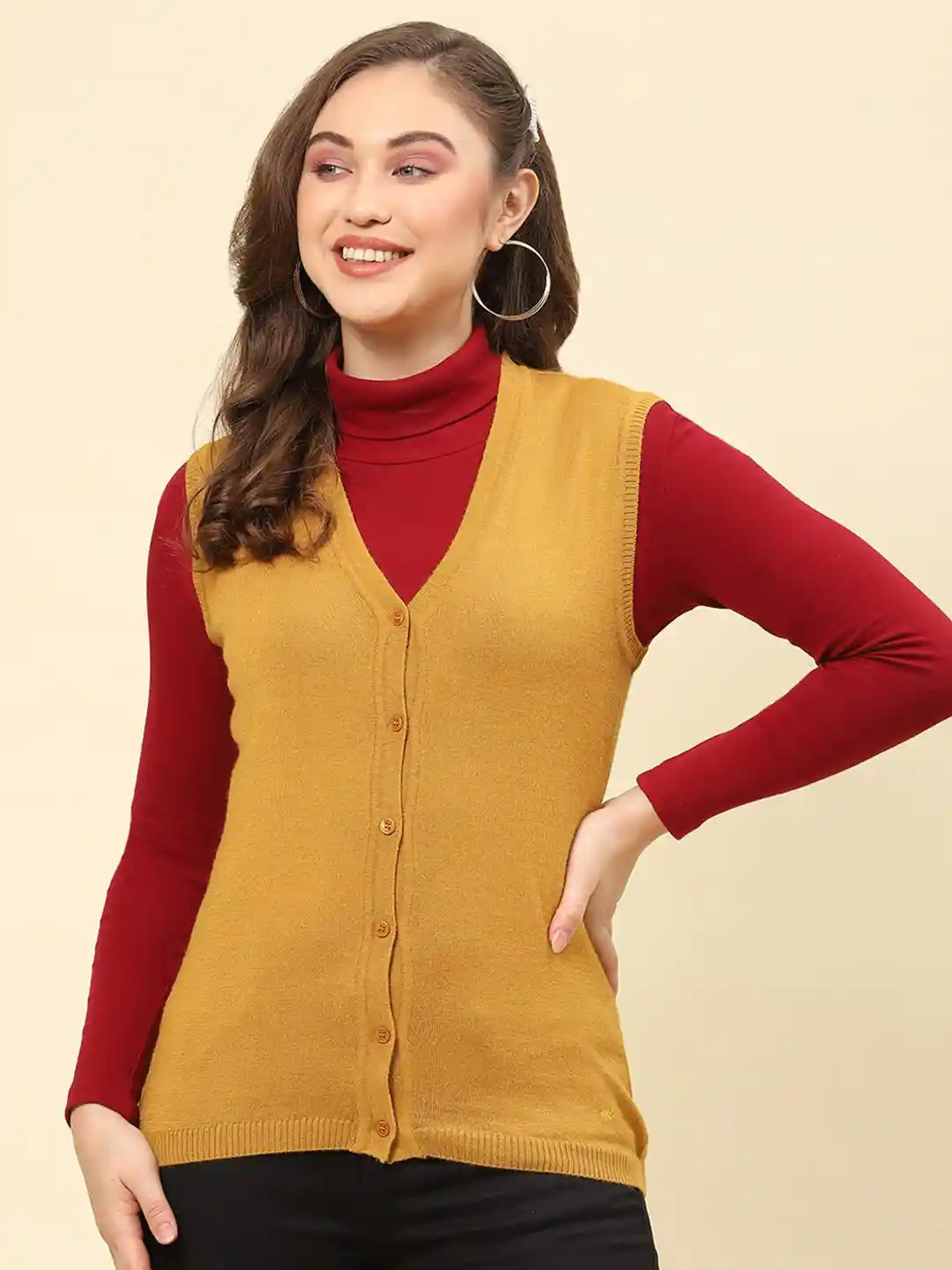 Monte Carlo V-Neck Sleeveless Cardigan
