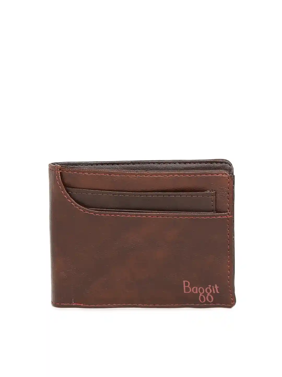 Buy Baggit Men Brown Solid Two Fold Wallet Wallets for Men