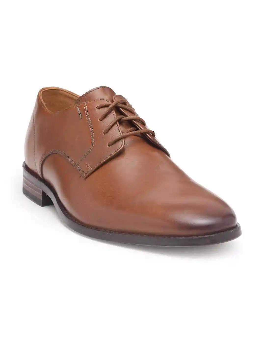 Derby Shoes Myntra Clarks Formal Shoes Clarks Men Brown Leather