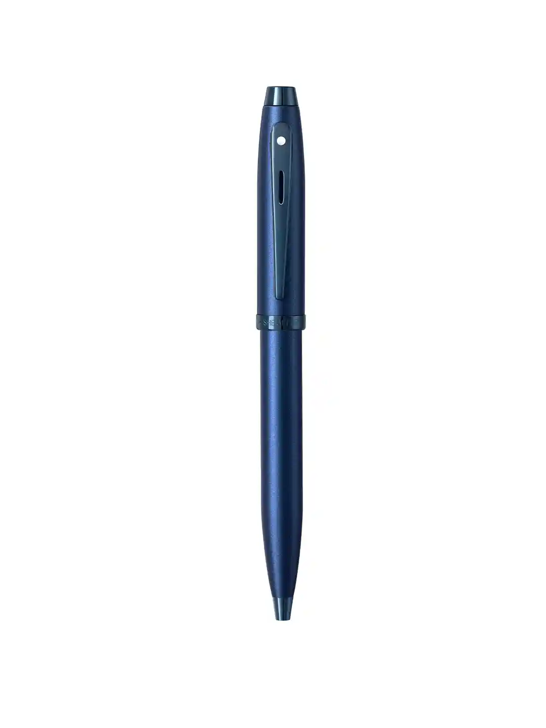 Buy Sheaffer Satin Blue with Blue Trim E9371 Gift100 Ballpoint Pen