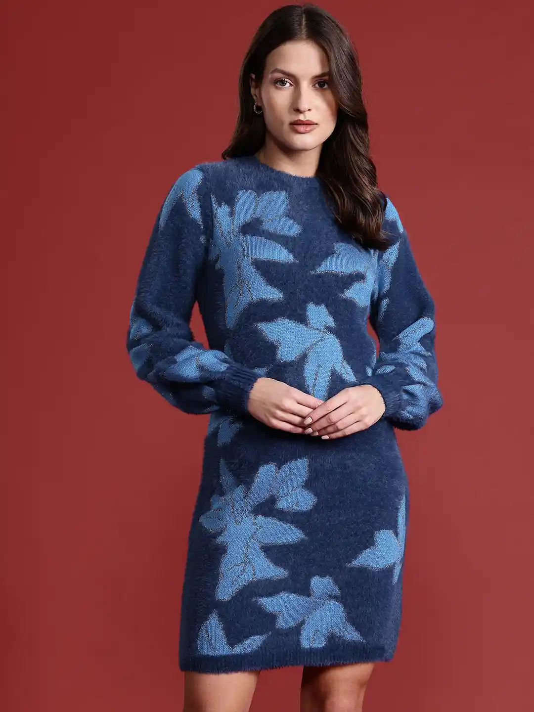 Sequin Dress Phase Eight Mia Dress Blue Floral Jumper Womens Phase