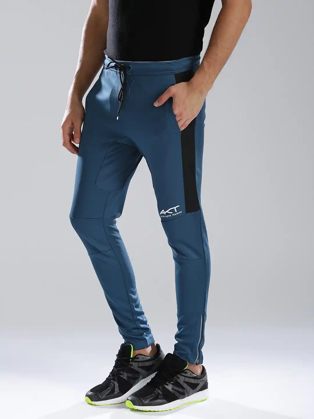 Buy Kappa Men Navy Skin Fit Track Pants Track Pants for Men
