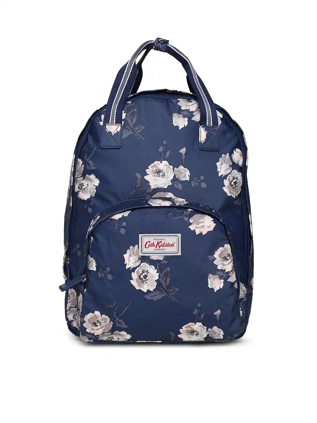 Buy Cath Kidston Women Navy Blue Graphic Backpack Backpacks for