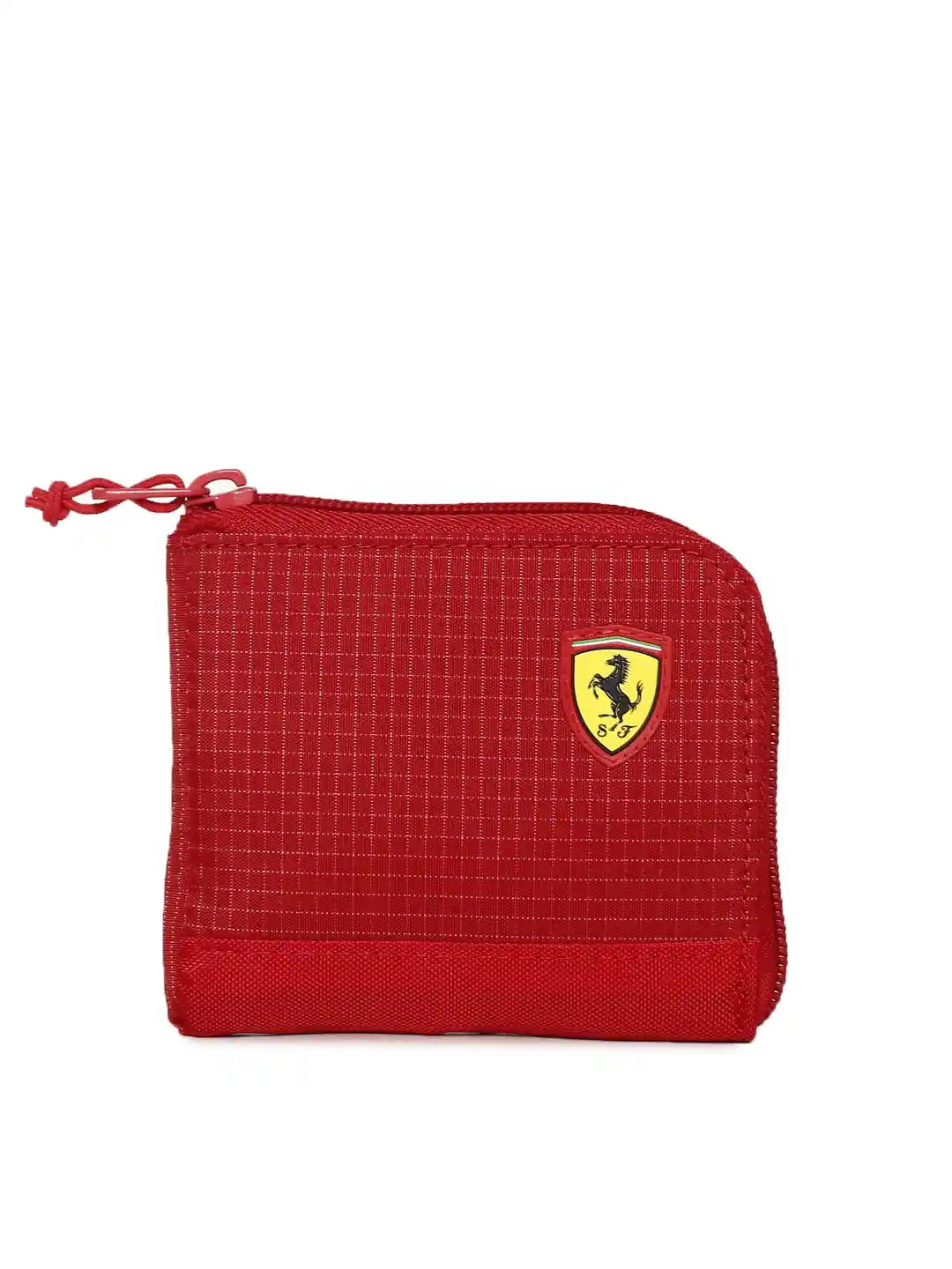 Buy Puma Unisex Red Scuderia Ferrari Fanwear Zip Around Wallet
