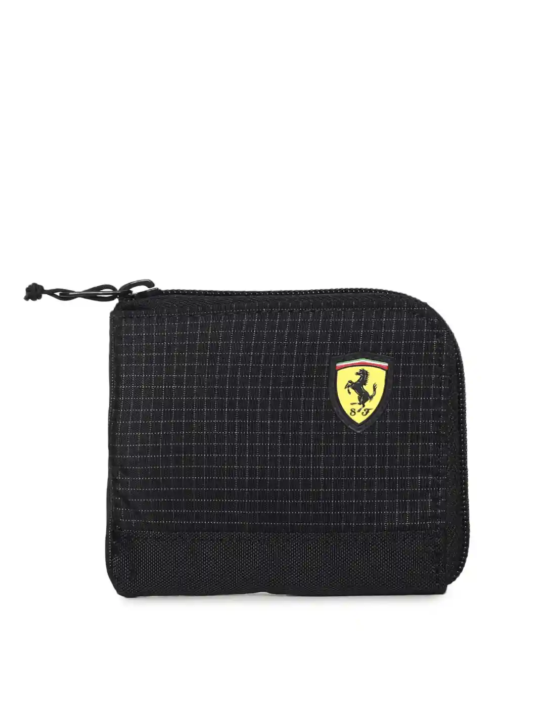 Buy Puma Unisex Black Scuderia Ferrari Fanwear Zip Around Wallet