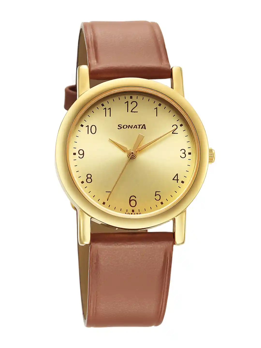 Leather Strap Sonata Watches New Models Sonata Aspire Quartz