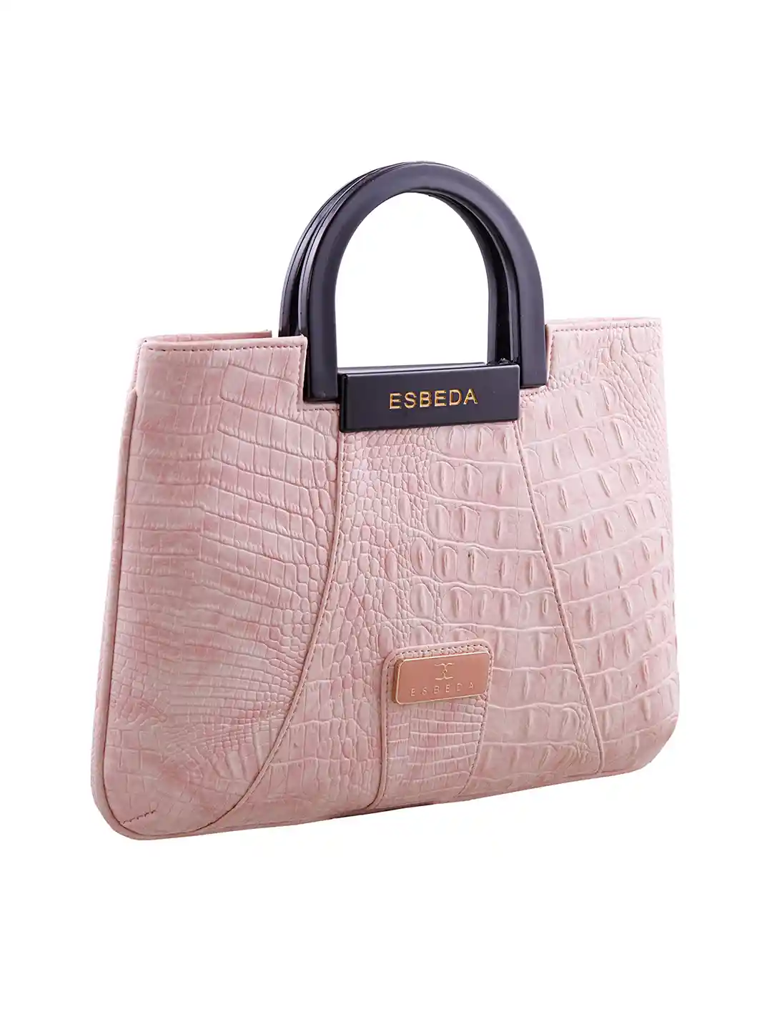 Material Handbag Esbeda Ladies Handbags Buy ESBEDA Pink Textured