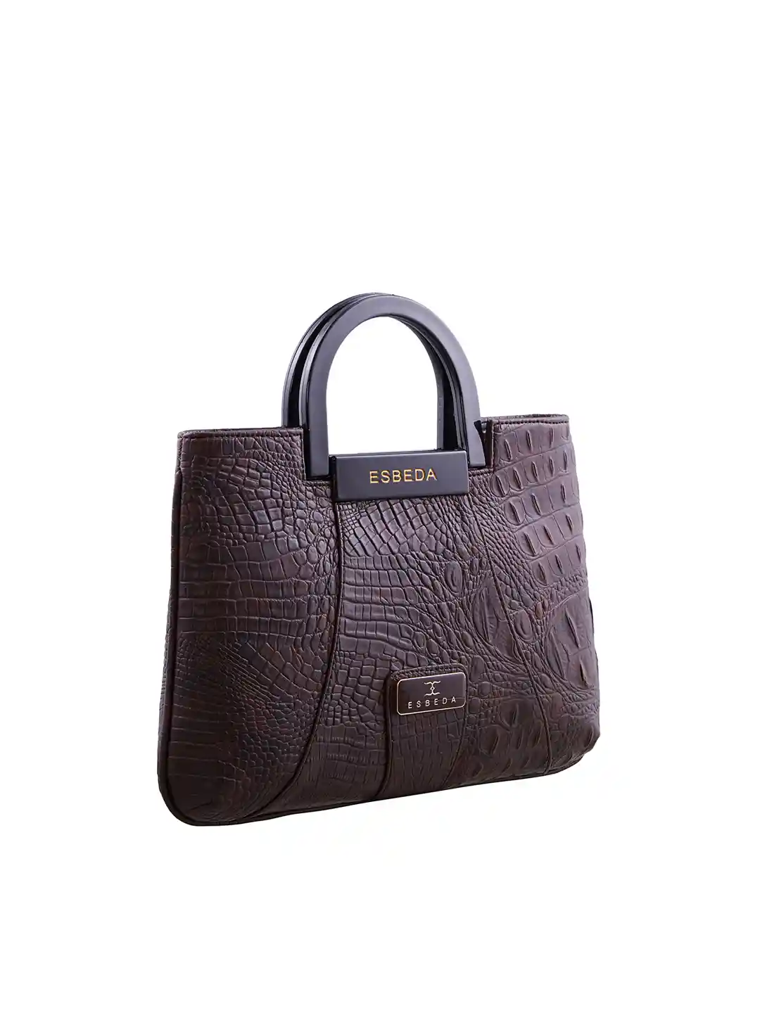 Buy ESBEDA Brown Printed Handheld Bag Handbags for Women 2453970