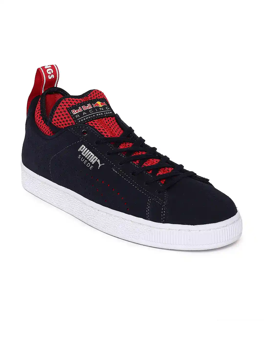 Buy PUMA Motorsport Men Black Red Bull Racing Suede Sneakers