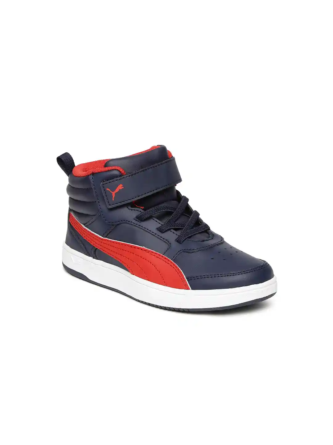 Buy Puma Kids Navy Rebound Street v2 L V Pre School Sneakers
