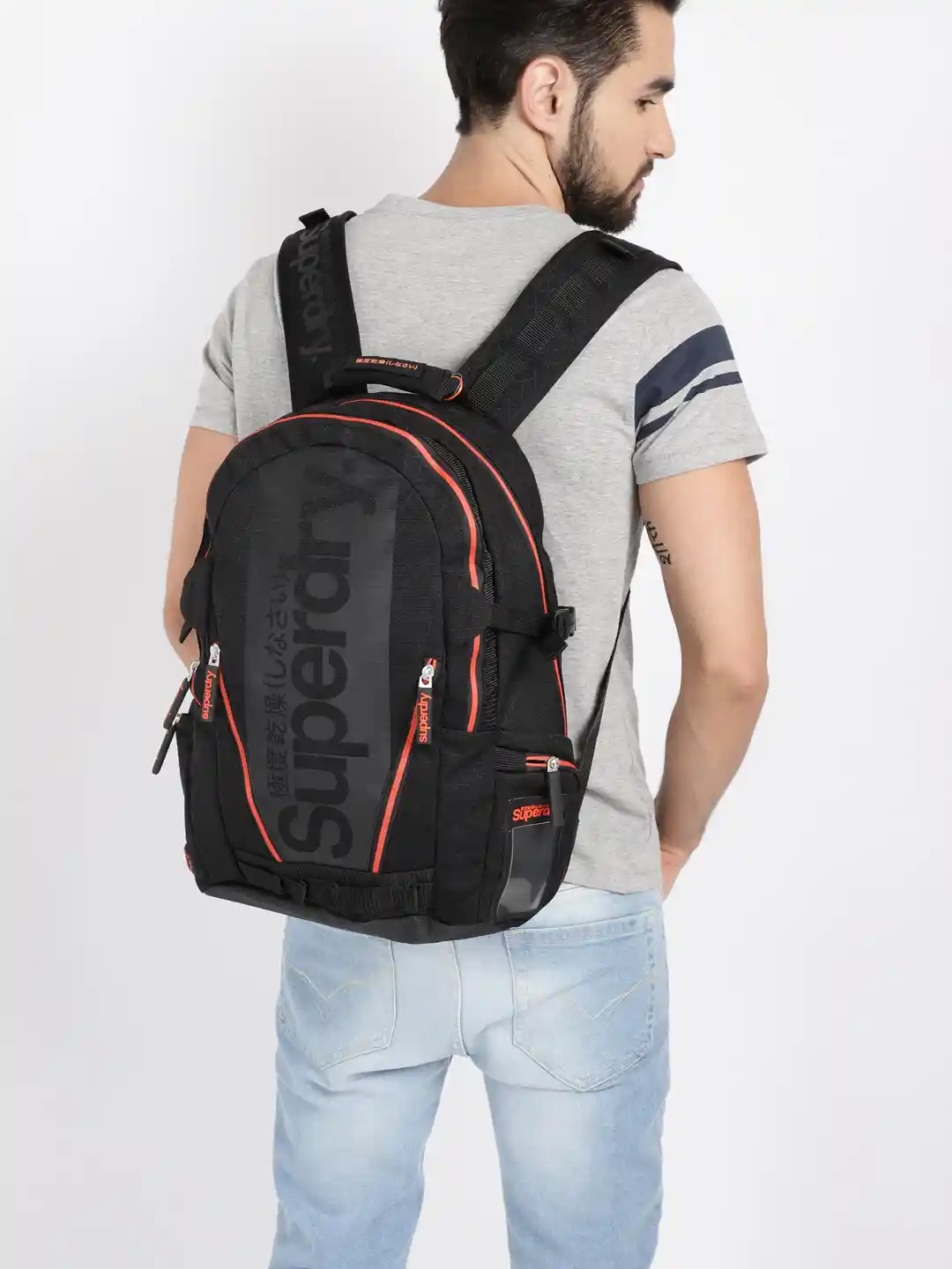 Buy Superdry Unisex Black DIAMOND TARP Backpack Backpacks for