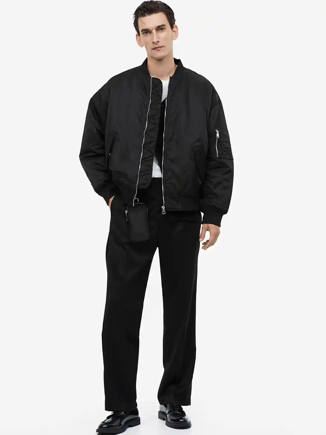 Buy H&M Loose Fit Bomber Jacket Jackets for Men 24584920 Myntra
