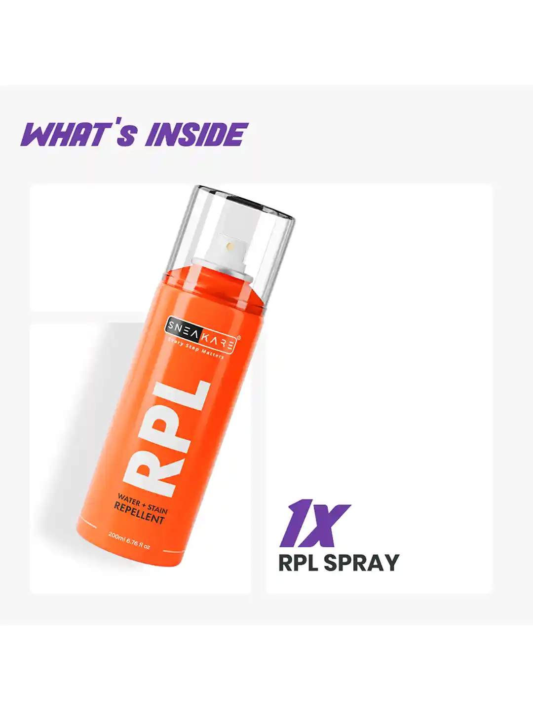 Buy SNEAKARE Water Repellent Spray Sneaker Shoe Protector RPL 200