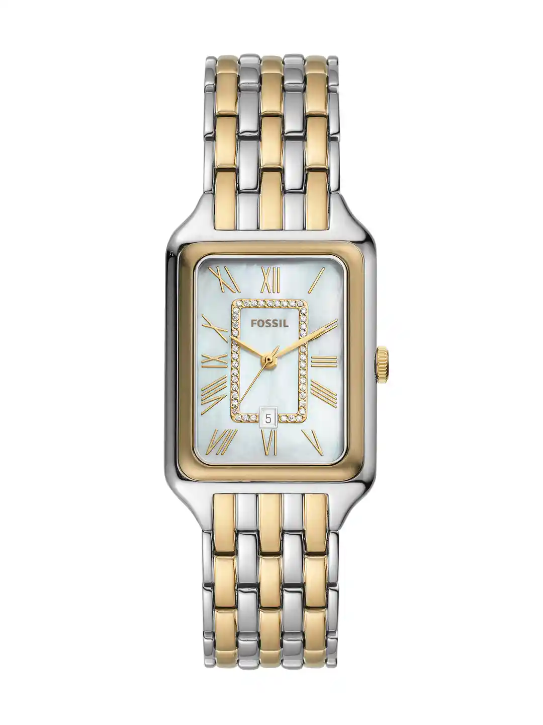 Buy Fossil Women Rectangular Dial Water Resistance Analogue Watch