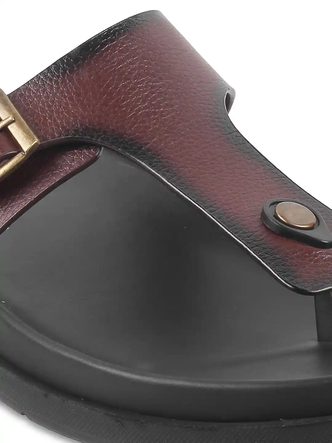 Buy Metro Slip-On Comfort Sandals With Buckles - Sandals for Men