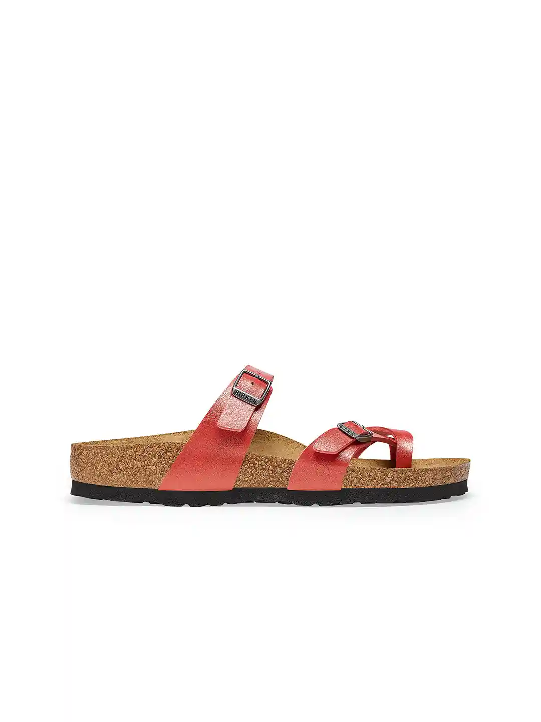 Buy Birkenstock Mayari Graceful Mars Red Regular Width Birko-Flor