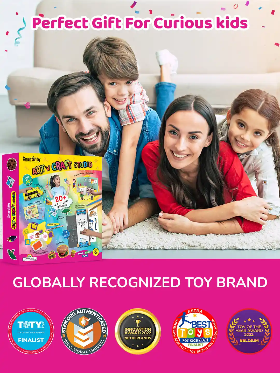 Buy Smartivity Kids 20+ Activities Art Craft Studio Kit