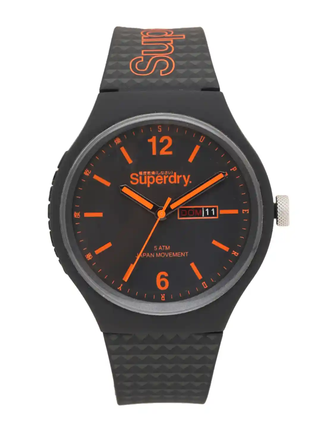 Mens Watches Superdry Watches Myntra Buy Superdry Men Black