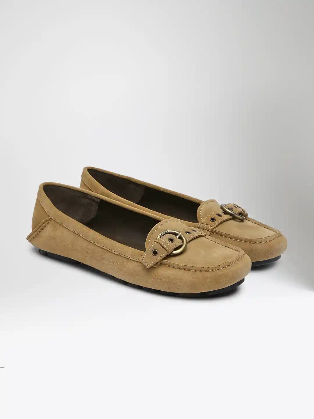Buy Bally Women Tan Bown Loafers Casual Shoes for Women 2468063