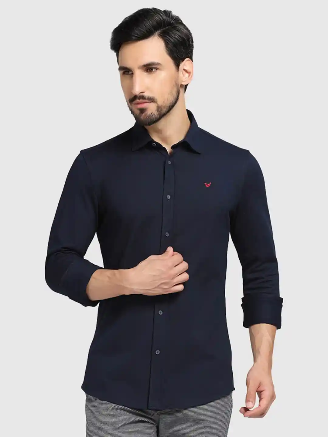 Buy Blackberrys Straight Slim Fit Cotton Casual Shirt Shirts for