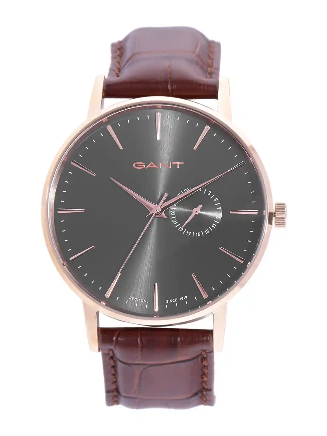 Buy GANT Men Charcoal Grey Analogue Watch W108411 Watches for