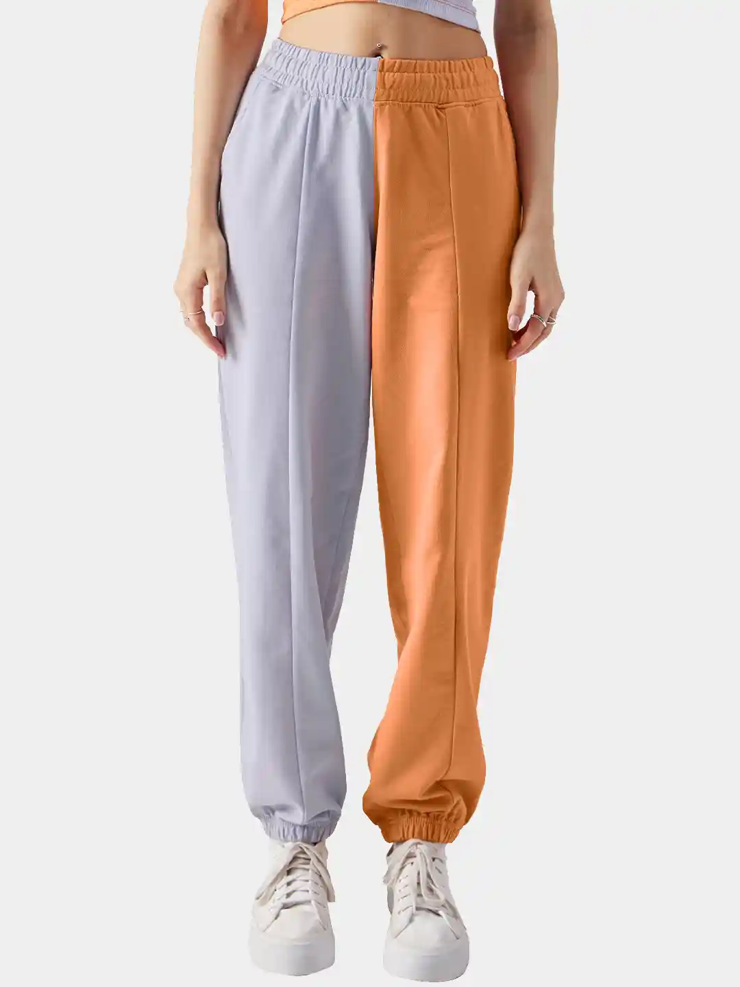 Buy The Souled Store Women Colorblocked Joggers Track Pants for
