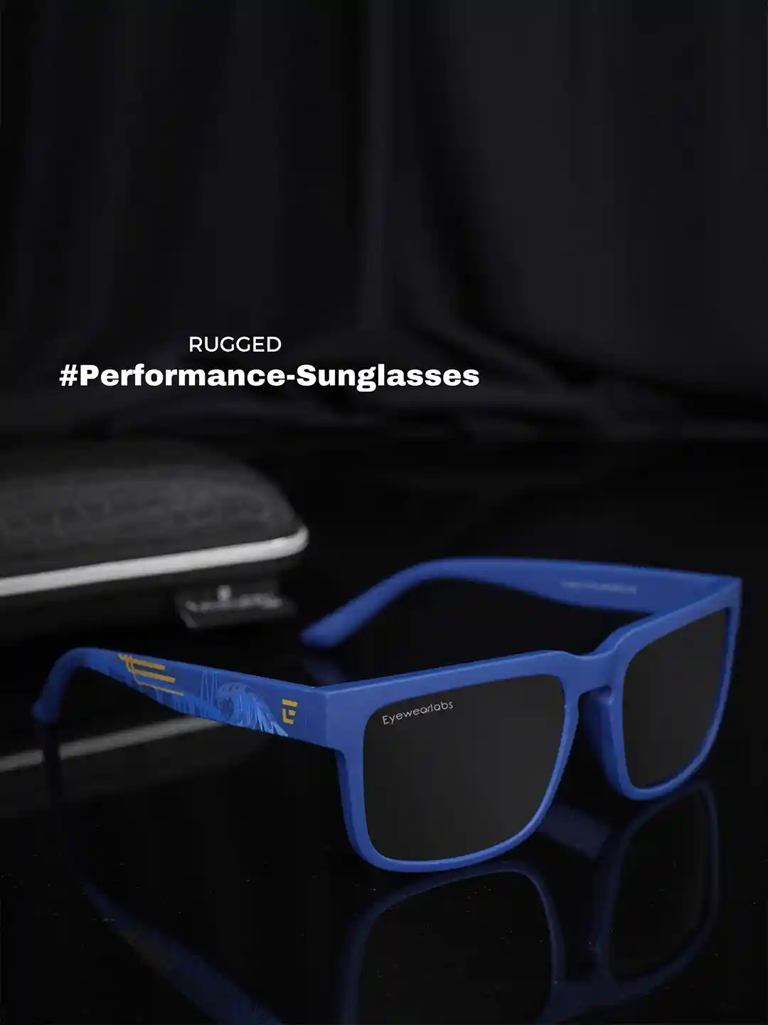 Buy Eyewearlabs Polarised and UV Protected Lens Unisex Black