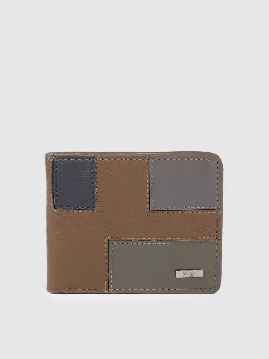 Buy Baggit Men Colourblocked Two Fold Wallet Wallets for Men