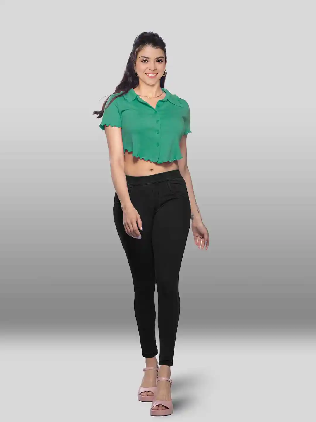 Buy LYRA Women Flexi Denimz Slim Fit Mid-Rise Jeggings Jeggings