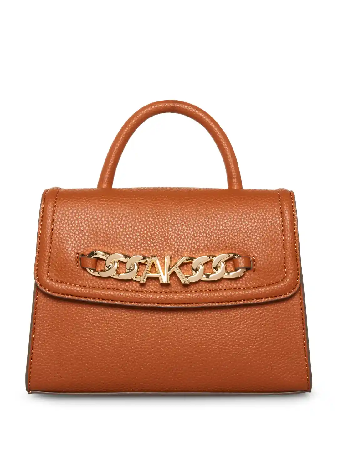 Buy ANNE KLEIN Textured Structured Satchel Bag with Embellished