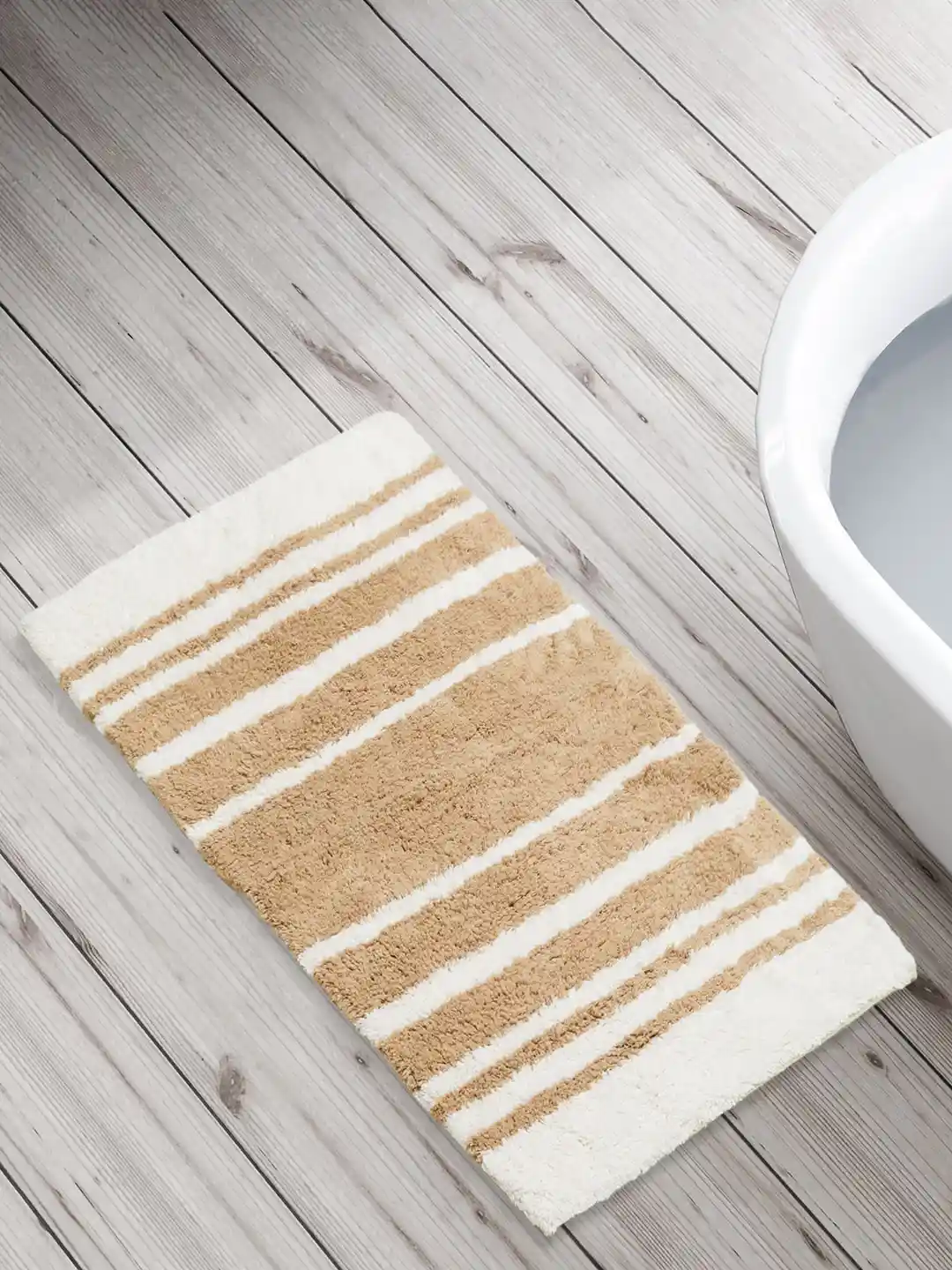 Buy Home Centre Corsica Auton Beige Off White Cotton 1650 GSM