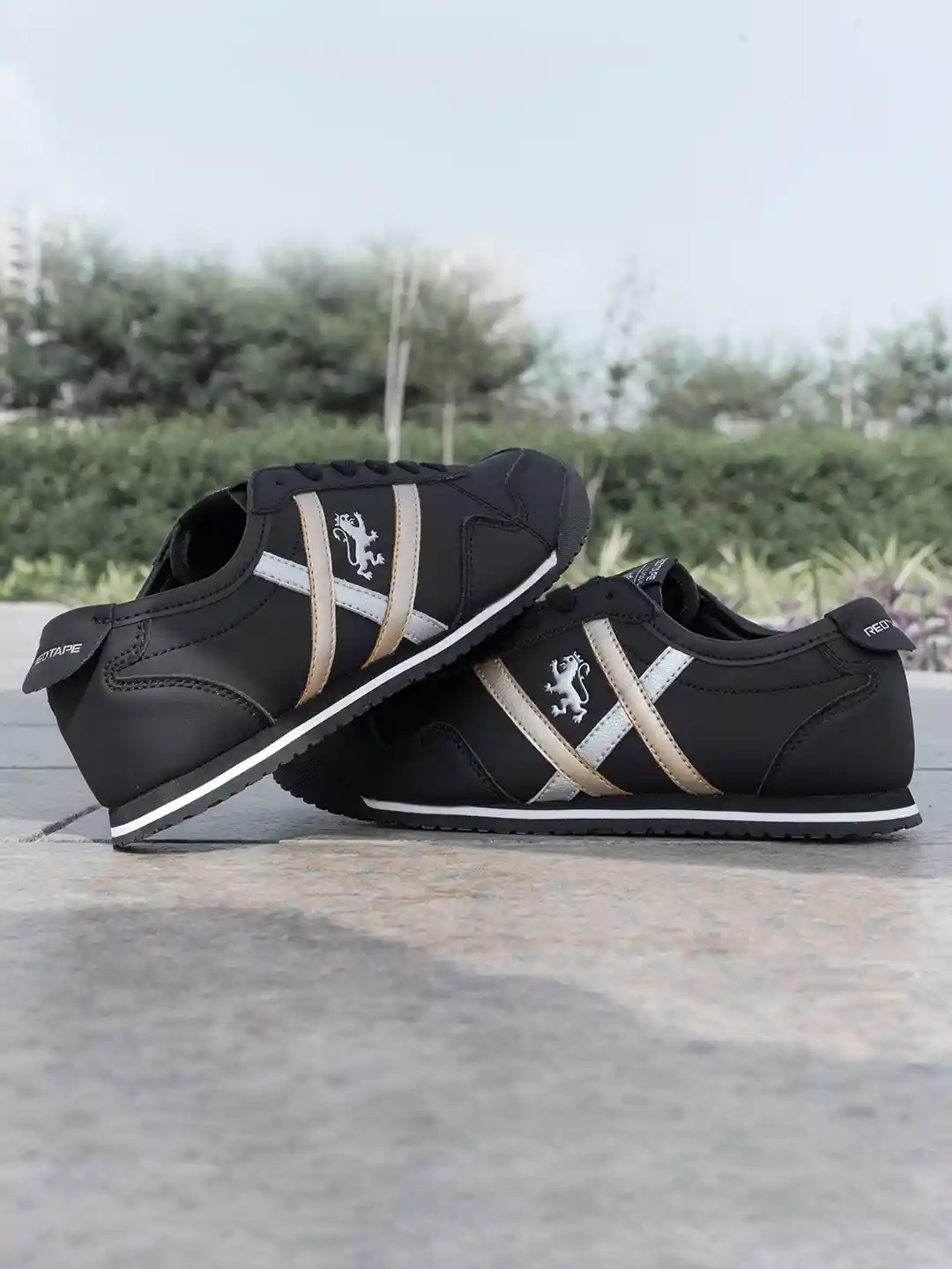 Buy Red Tape Women Striped Lace-Up Sneakers Casual Shoes for - Main Image