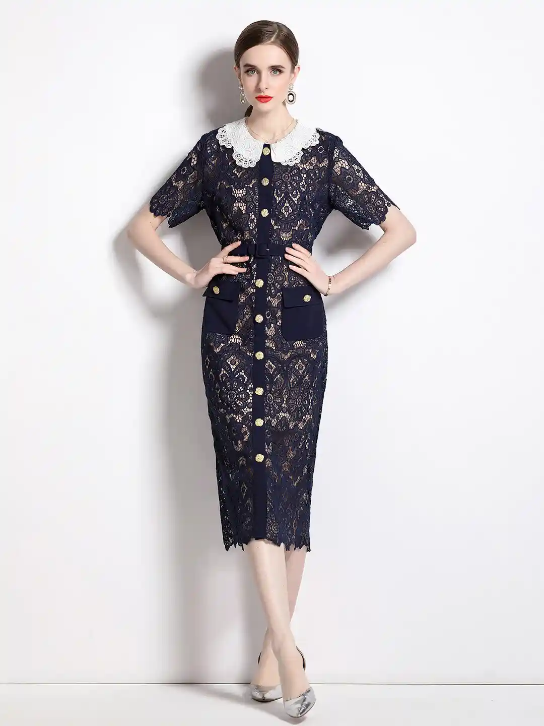 customize prom dress Navy Blue Tulle Off Shoulder Strapless Long With – DSProm Size:10T --- Chest = 29 inches/Waist = 28 inches/ Hollow to knee = 30.5 inches LowStock:43610196869171 this dress will turn Women's Linen Designer Dresses