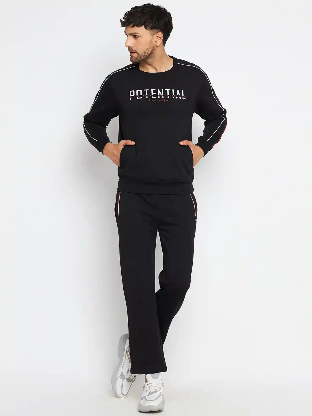 Buy Duke Men Printed Fleece Tracksuit Tracksuits for Men