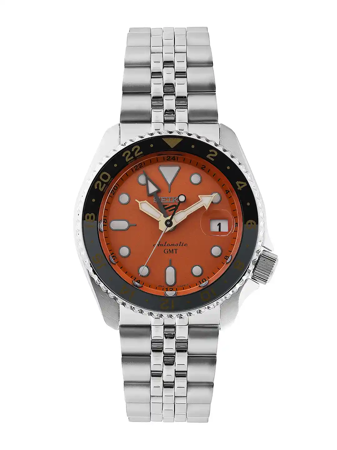 Buy SEIKO Men Bracelet Style Straps Analogue Automatic Powered