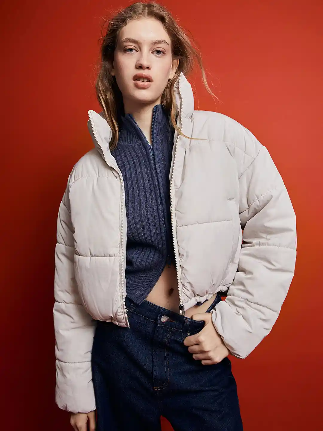 Buy H&M Puffer Jacket Jackets for Women 24851460 Myntra