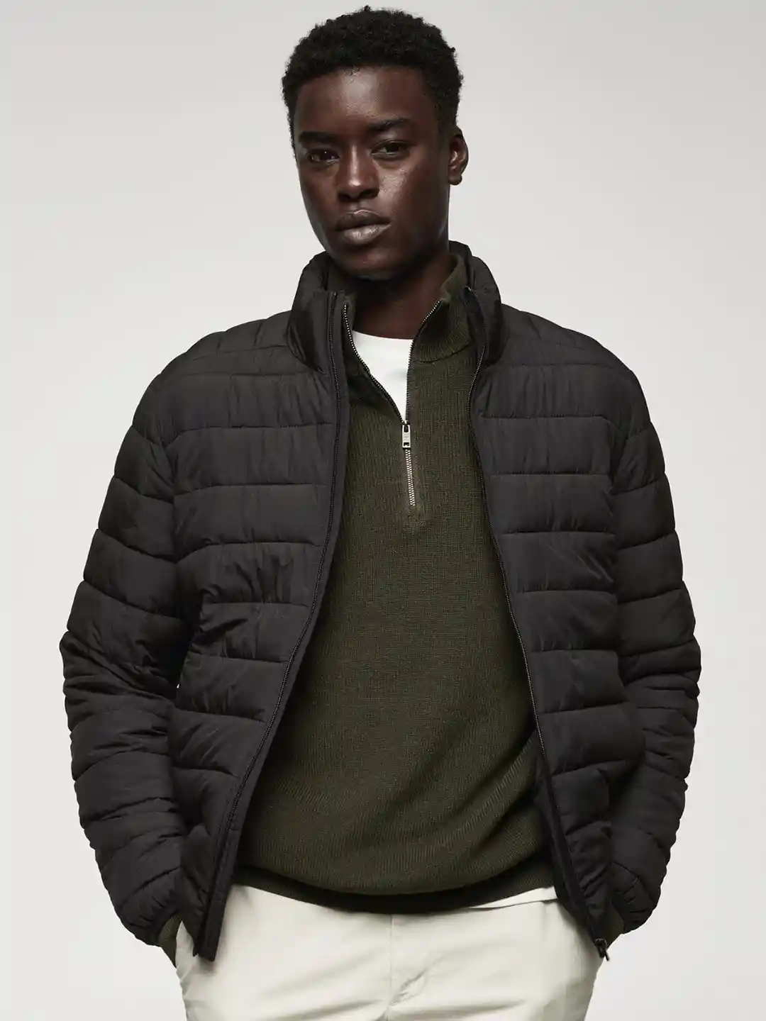 Mango Quilted Puffer Puffer Mango Mango Diamond Quilted Puffer