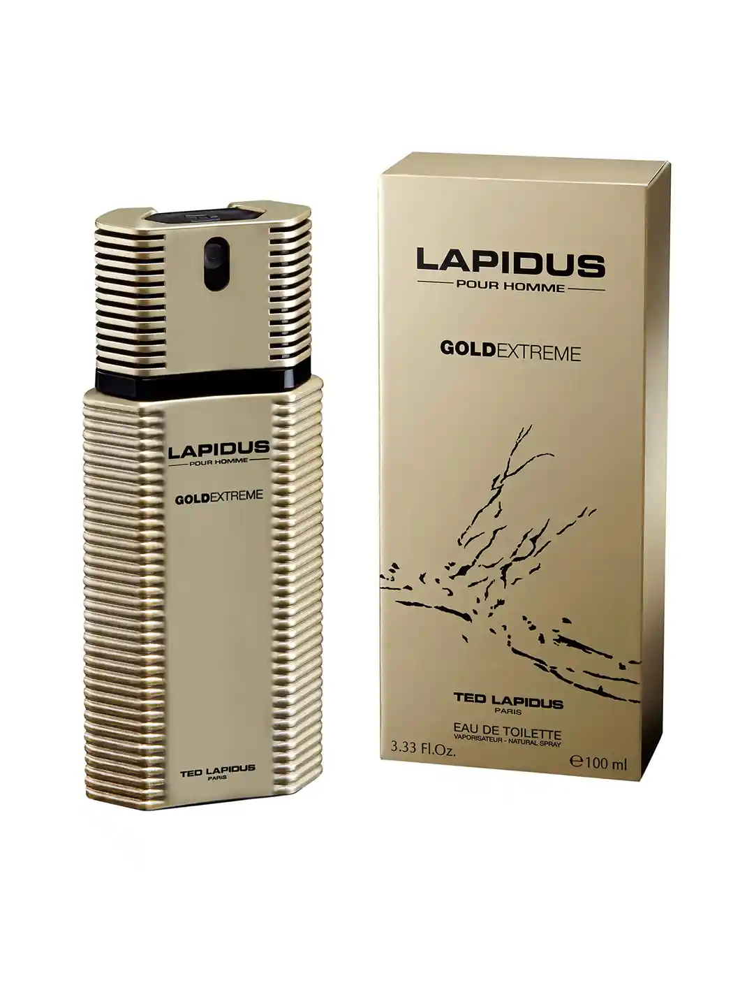Ted Lapidus Men Gold Extreme Men Eau De Toliette Natural Spray 100 ml