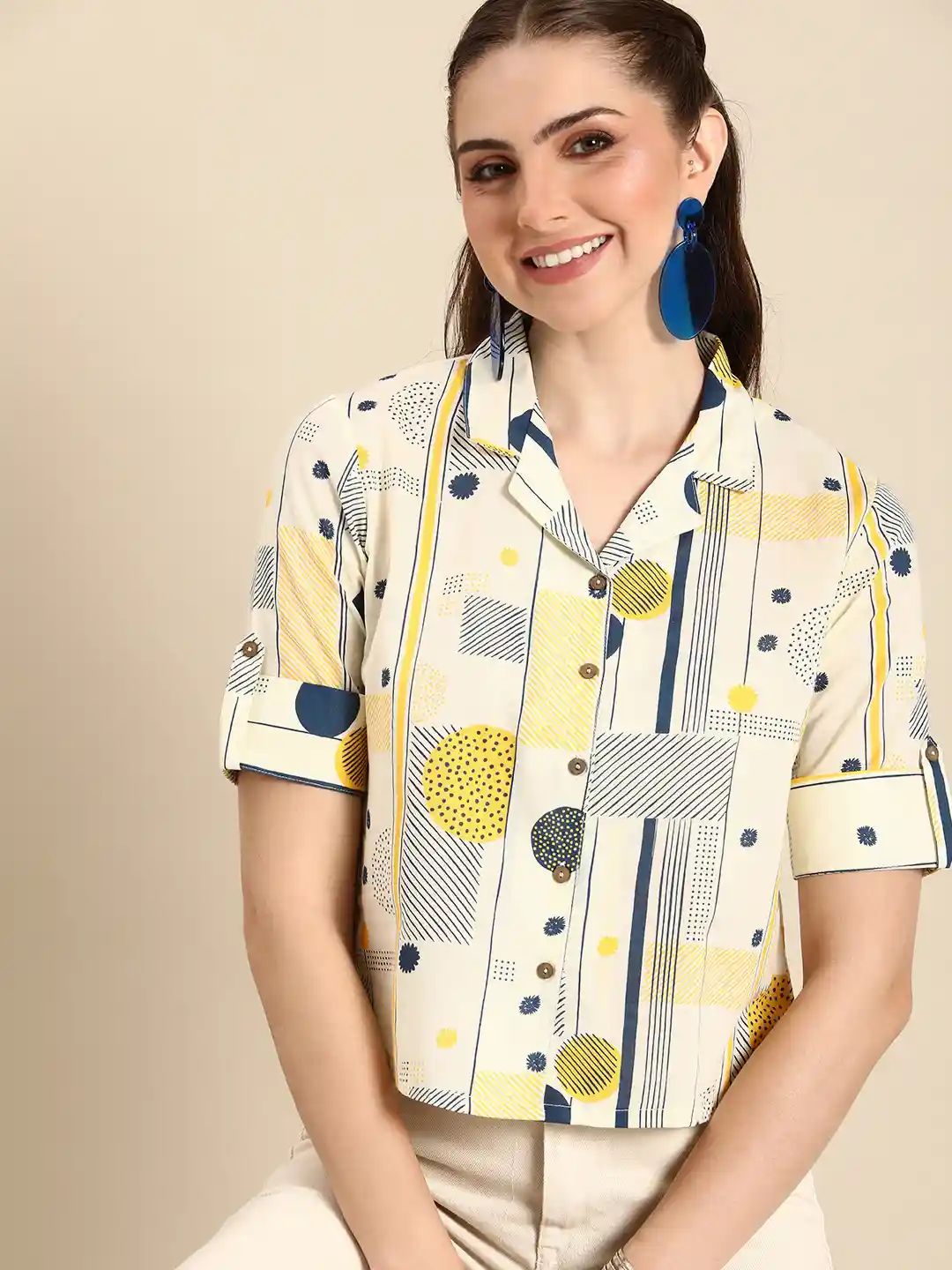 Shirt Sleeves Style Sleeve Button Down Shirt Womens Dress Tops