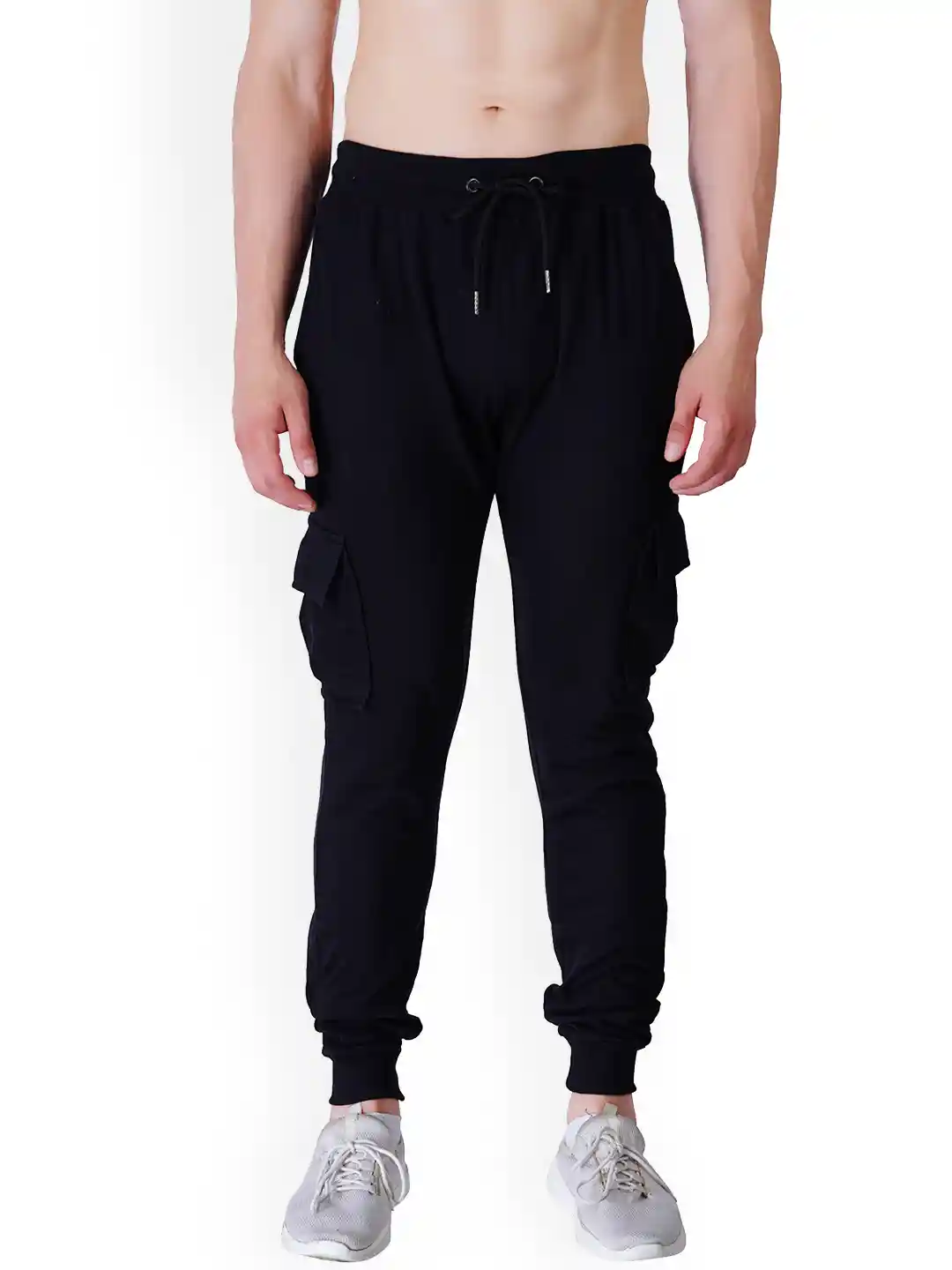 jugular Men Slim Fit Cotton Joggers Track Pants