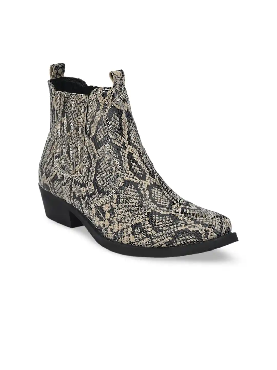 Cowboy Chelsea Boots Leopard Print Leopard Spot Ankle Cowboy Boot