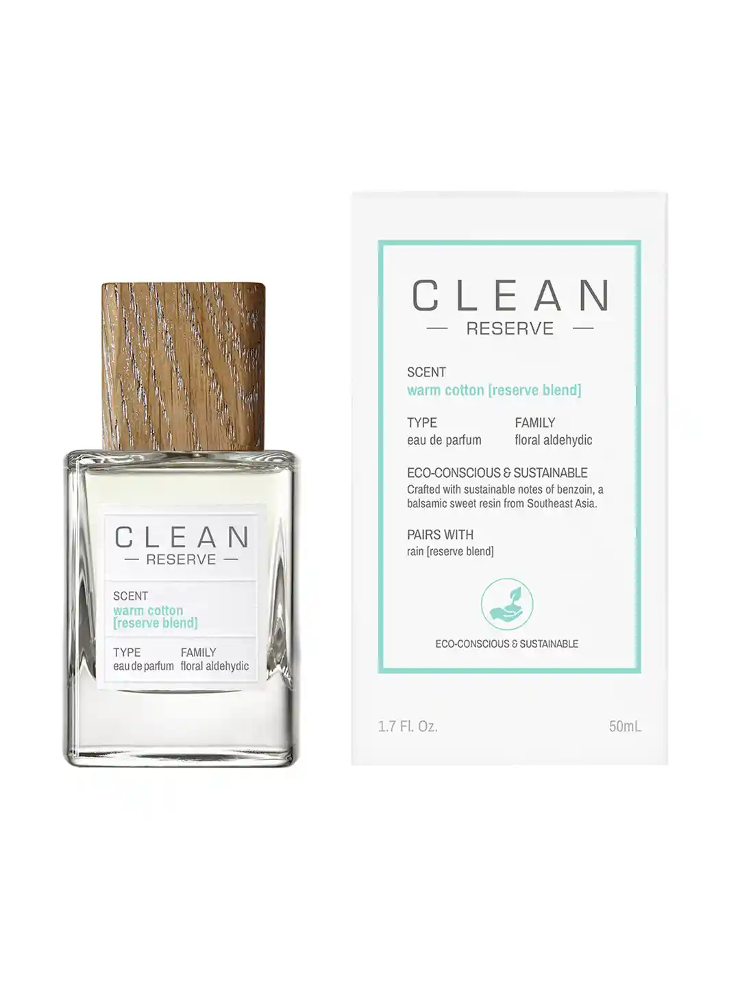Buy CLEAN BEAUTY Warm Cotton Reserve Blend Natural Eau de Parfum