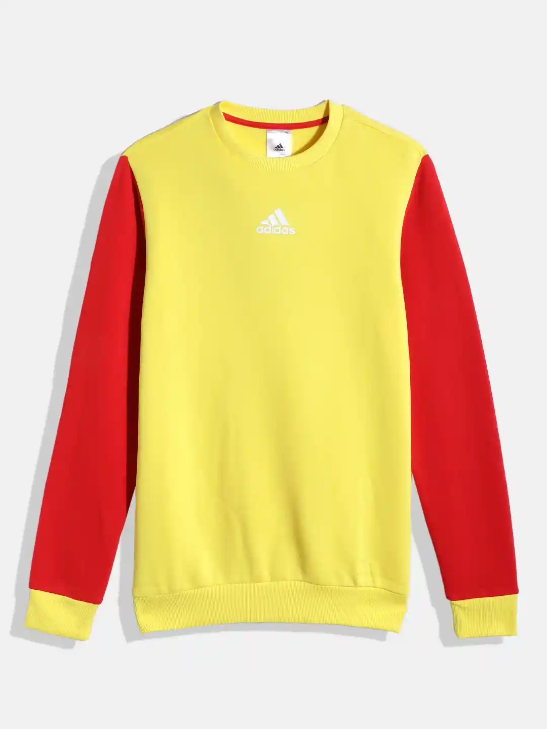 ADIDAS Teen Boys Brand Logo Print Outdoor Sweatshirt
