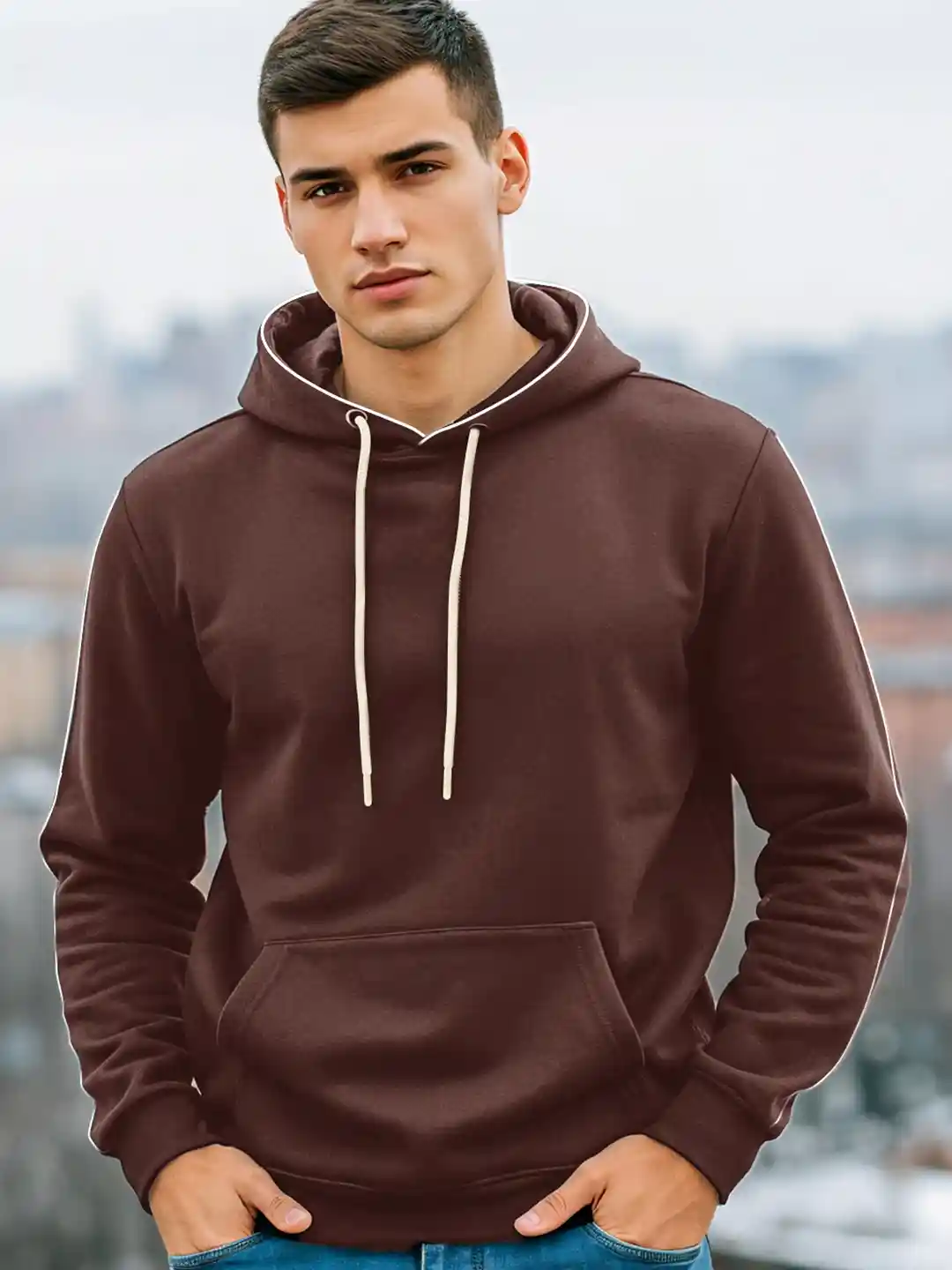 Buy Bewakoof Men Brown Hoodie Sweatshirts for Men 24918212 Myntra