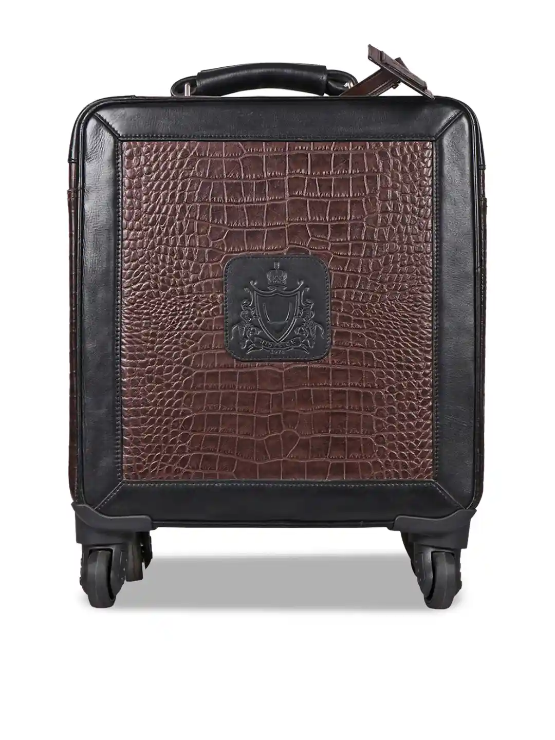 Buy Hidesign MONTEREY Textured Leather Hard-Sided Cabin Trolley