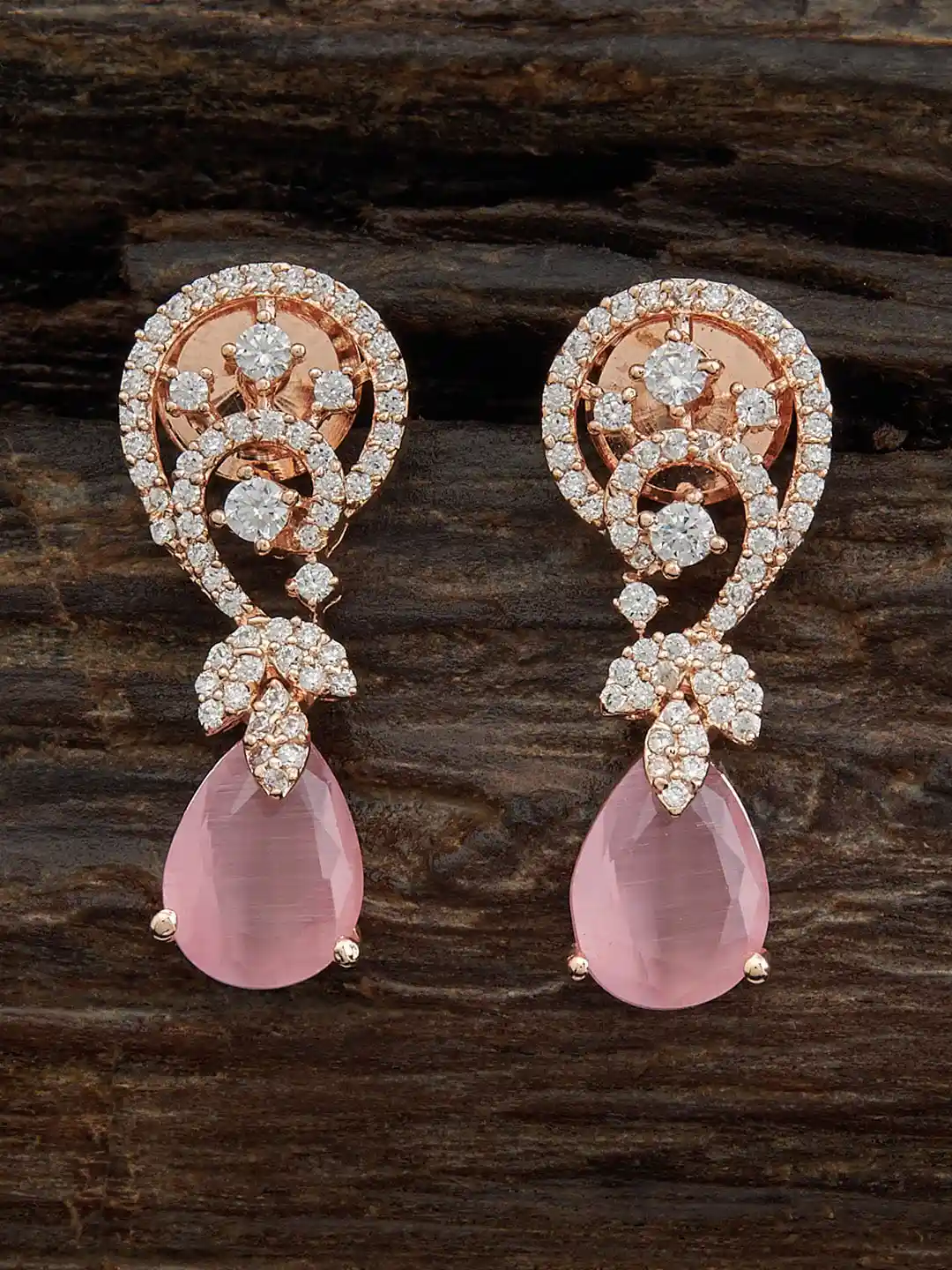 Buy Kushal's Fashion Jewellery Embellished Bridal Rose Gold-Plated
