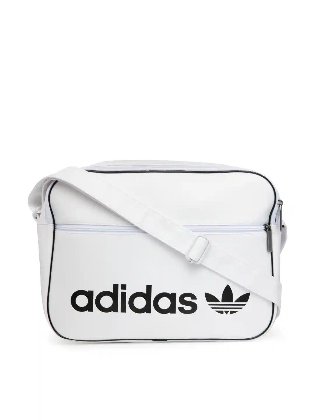 Buy ADIDAS Originals Unisex White Airliner Vint Printed Messenger